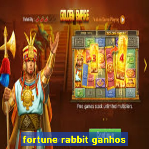 fortune rabbit ganhos